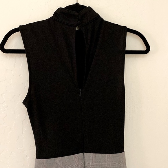 XOXO Elegant Black and Gray Women's Jumpsuit - Picture 5 of 5
